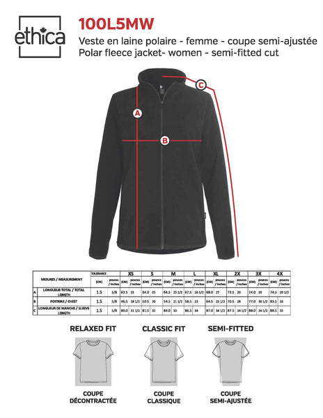 Women's Fleece Jacket - Black