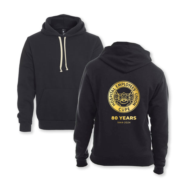 80th Anniversary Hoodie - Black