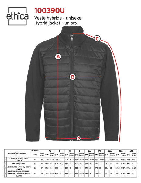Quilted Jacket  - Black