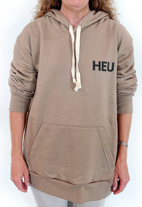 Sweatshirt Hoodie - Sand colour