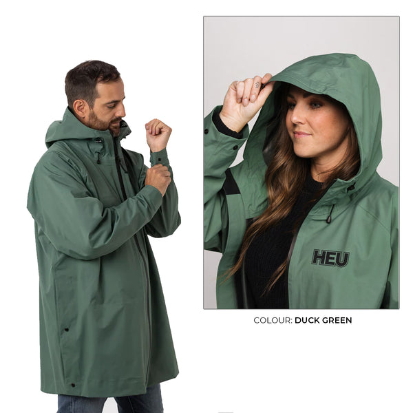 Poncho Waterproof - Duck Green