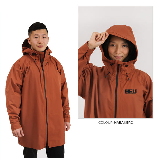 Poncho Waterproof - Habanero