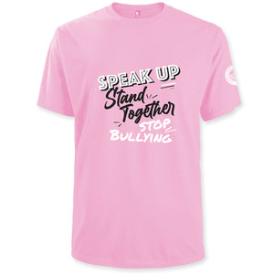 Pink Shirt Day T-Shirt - Speak up, Stand together